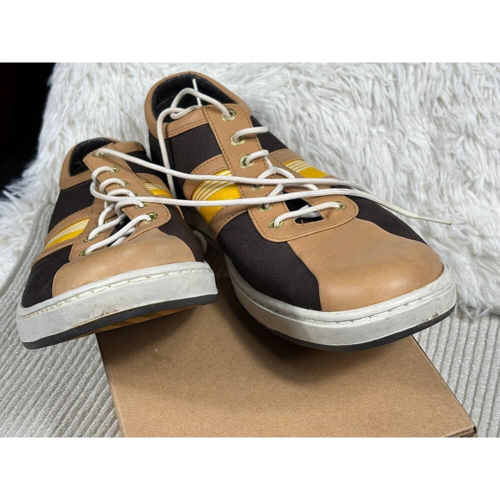Timberland Smart Casual Sneakers Shoes Mens Size 12 Brown Yellow 16593 - Picture 7 of 11